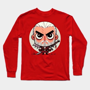 Cute Witcher Long Sleeve T-Shirt